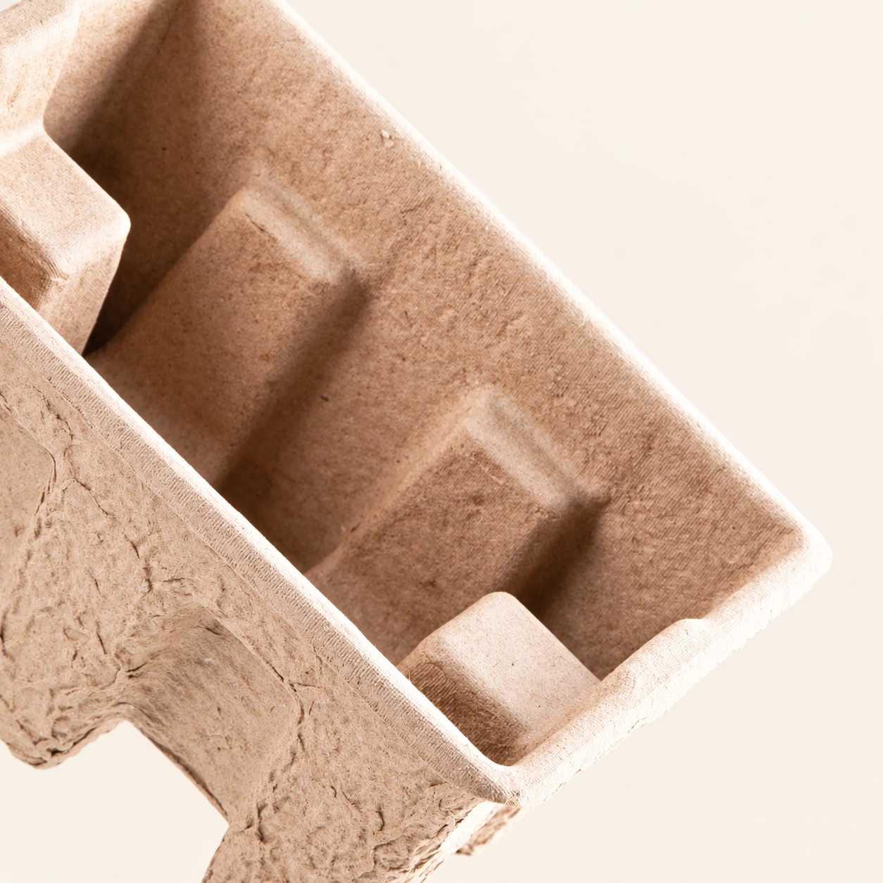 molded pulp insert for packaging solution