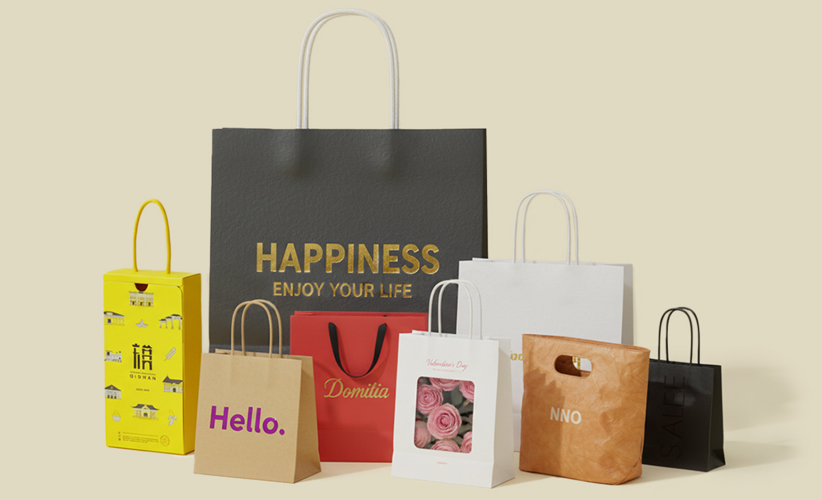 Paper shopping bags