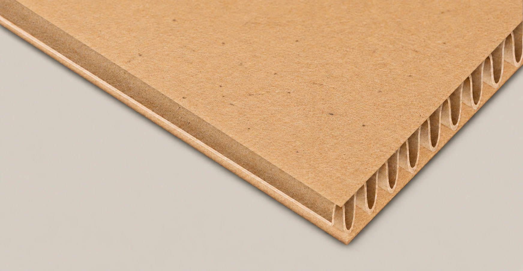 a flute corrugated