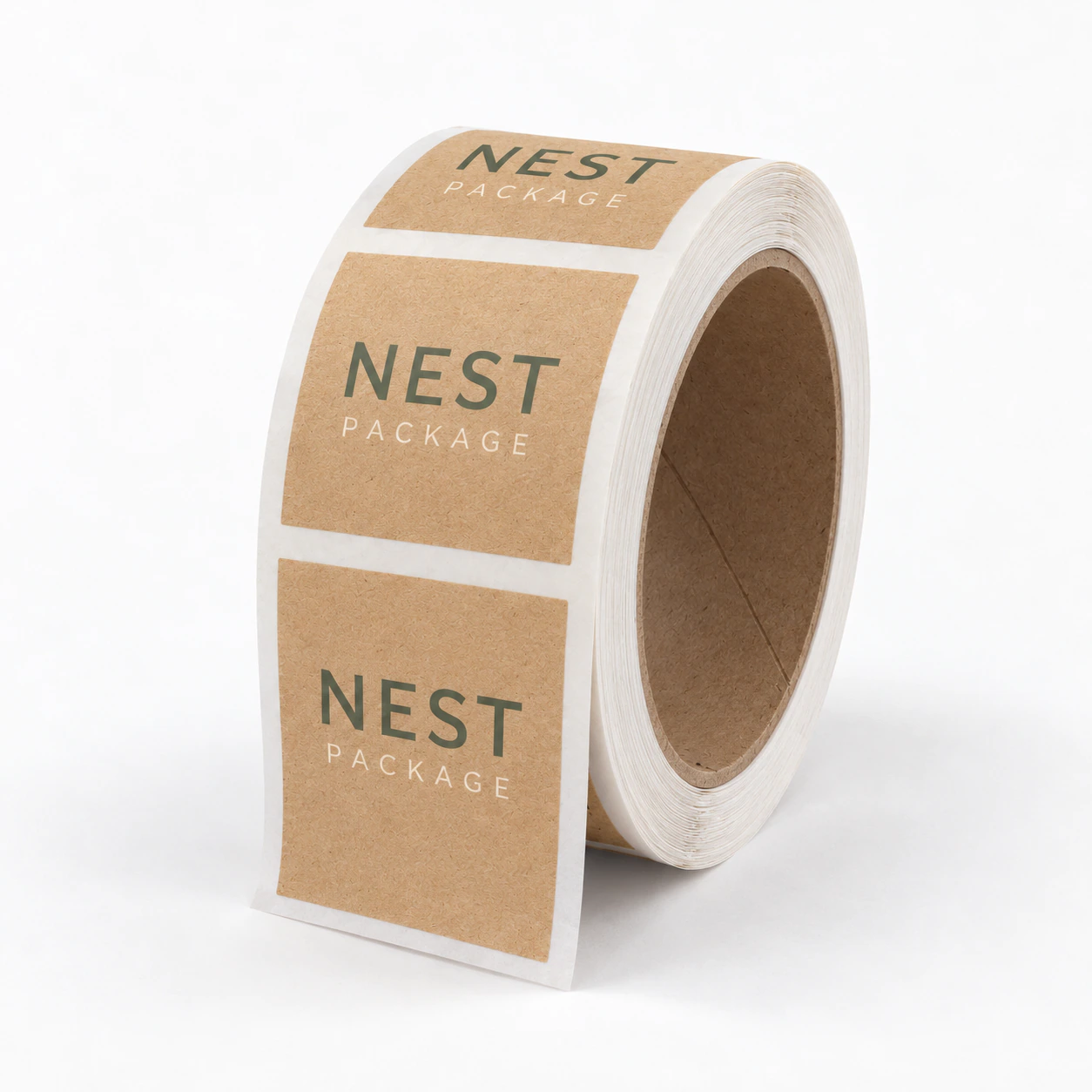 Custom Printed Kraft Paper Labels