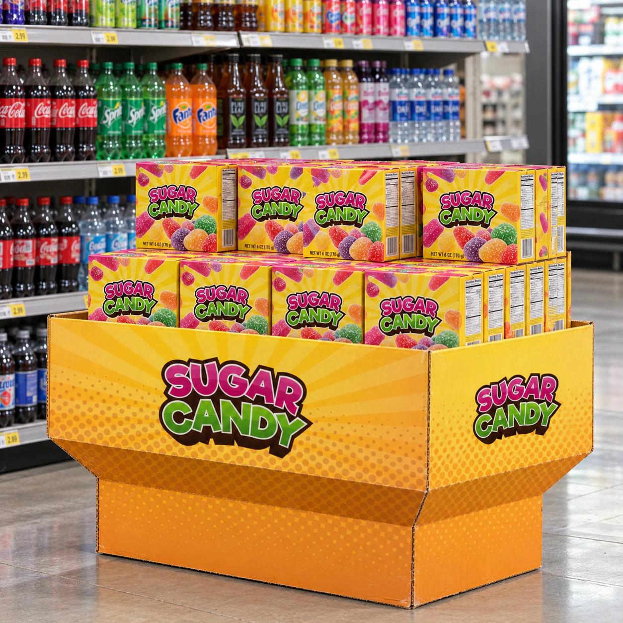 custom printed and size display packaging solutions