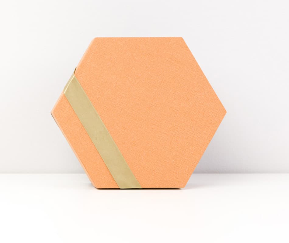 Custom Hexagon Rigid Boxes packaging examples