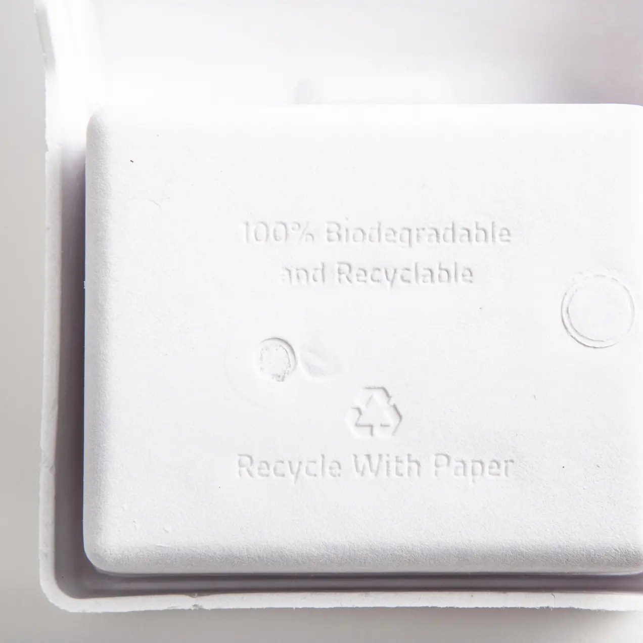 molded pulp insert for packaging solution